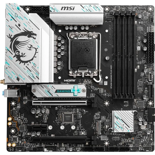 MSI B760M GAMING PLUS WIFI, Mainboard - Bild 2