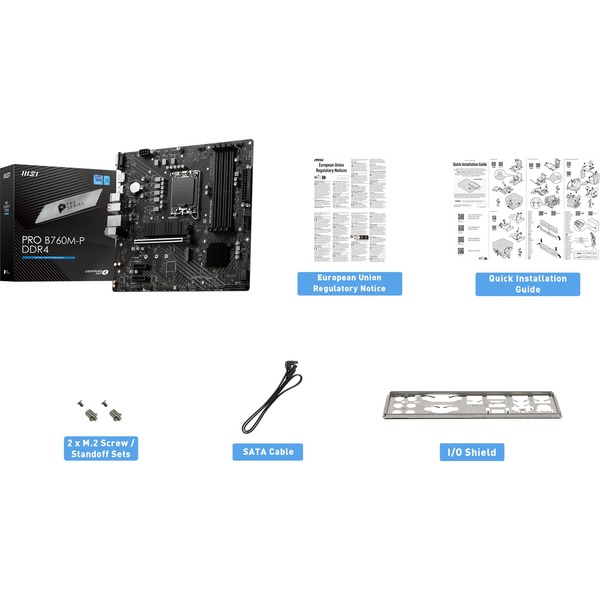 MSI B760M-P DDR4, Mainboard - Bild 12