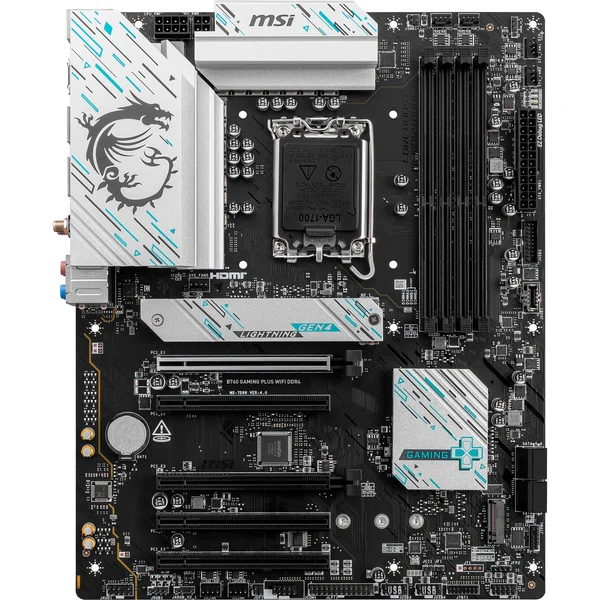 MSI B760 GAMING PLUS WIFI DDR4, Mainboard - Bild 3