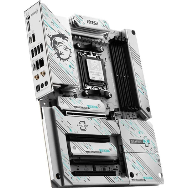MSI B850 GAMING PLUS WIFI PZ, Mainboard - Bild 2