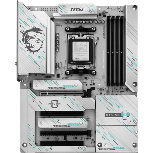 MSI B850 GAMING PLUS WIFI PZ, Mainboard - Bild 3