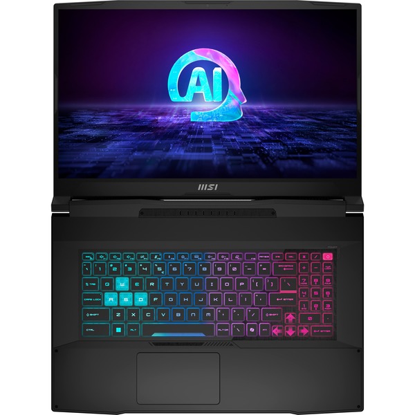 MSI Katana A17 AI B8VF-866, Gaming-Notebook (schwarz, AMD Ryzen 7 8845HS, NVIDIA GeForce RTX 4060, 16 GB DDR5, 1 TB (1 TB SSD), Windows 11 Home) - Bild 4