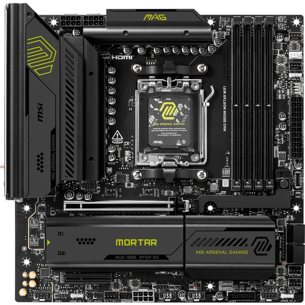 MSI MAG B850M MORTAR WIFI, Mainboard - Bild 2