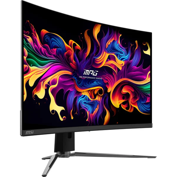 MSI MPG 321CURXDE QD-OLED, Gaming-Monitor (80 cm (31.5 Zoll), schwarz, UltraHD/4K, QD-OLED, Curved, USB-Hub, KVM, 240Hz Panel) - Bild 2