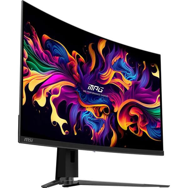 MSI MPG 321CURXDE QD-OLED, Gaming-Monitor (80 cm (31.5 Zoll), schwarz, UltraHD/4K, QD-OLED, Curved, USB-Hub, KVM, 240Hz Panel) - Bild 3