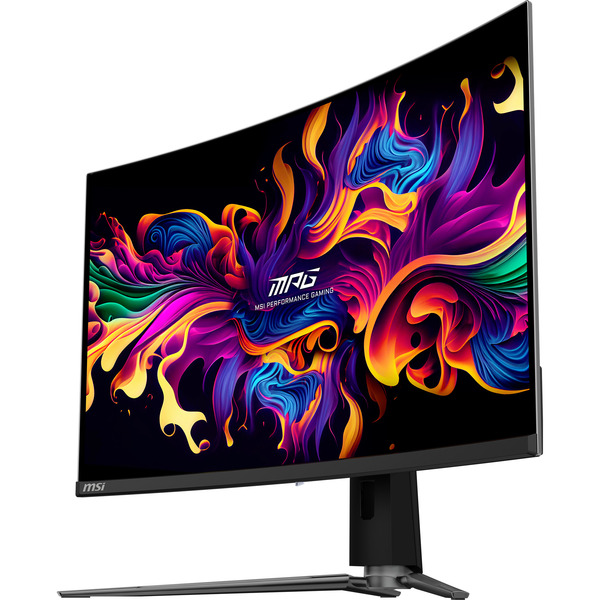 MSI MPG 321CURXDE QD-OLED, Gaming-Monitor (80 cm (31.5 Zoll), schwarz, UltraHD/4K, QD-OLED, Curved, USB-Hub, KVM, 240Hz Panel) - Bild 7