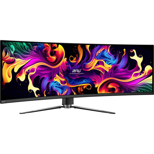 MSI MPG 491CQPXDE QD-OLED, Gaming-Monitor (124.5 cm (49 Zoll), schwarz, DQHD, Curved, USB-Hub, USB-C, 240Hz Panel) - Bild 2