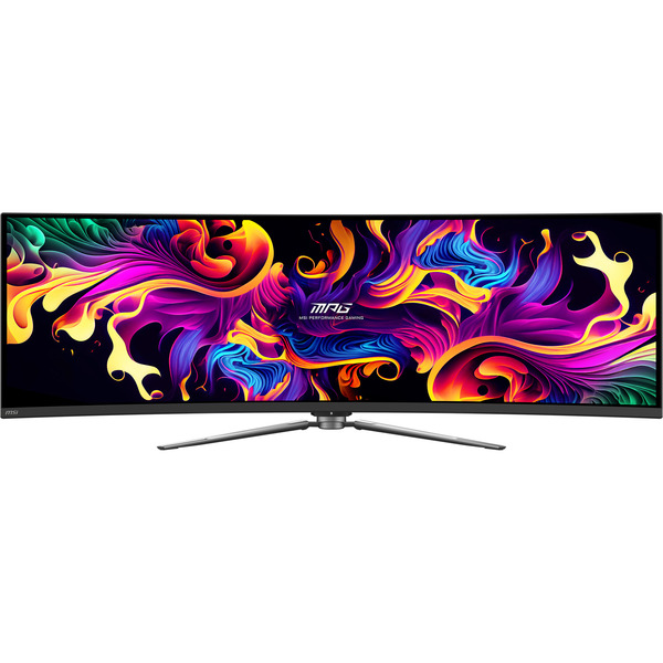 MSI MPG 491CQPXDE QD-OLED, Gaming-Monitor (124.5 cm (49 Zoll), schwarz, DQHD, Curved, USB-Hub, USB-C, 240Hz Panel) - Bild 6