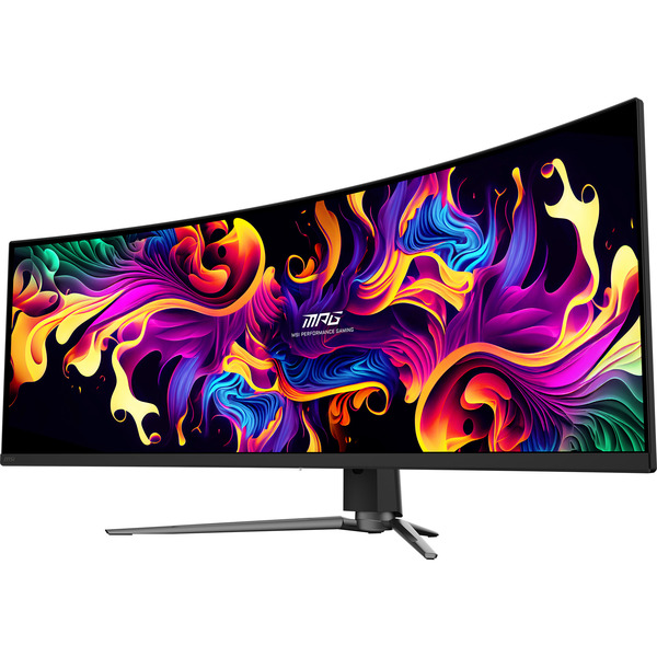 MSI MPG 491CQPXDE QD-OLED, Gaming-Monitor (124.5 cm (49 Zoll), schwarz, DQHD, Curved, USB-Hub, USB-C, 240Hz Panel) - Bild 7