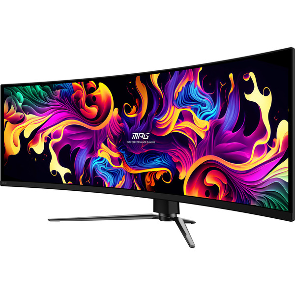 MSI MPG 491CQPXDE QD-OLED, Gaming-Monitor (124.5 cm (49 Zoll), schwarz, DQHD, Curved, USB-Hub, USB-C, 240Hz Panel) - Bild 9