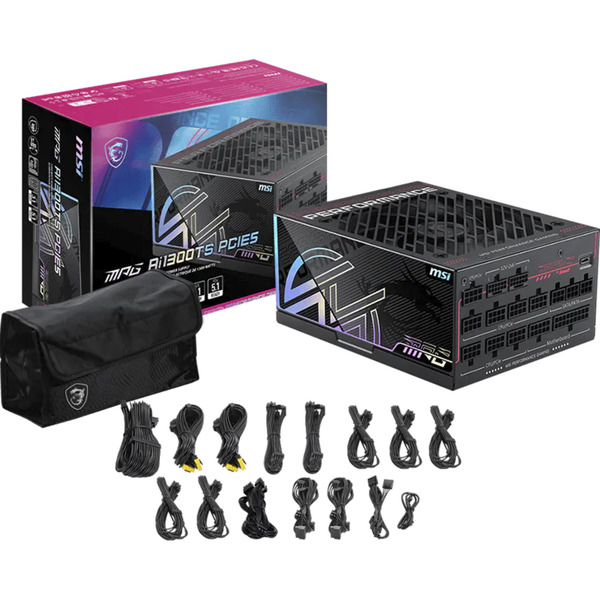 MSI MPG Ai1300TS PCIE5, PC-Netzteil - Bild 5
