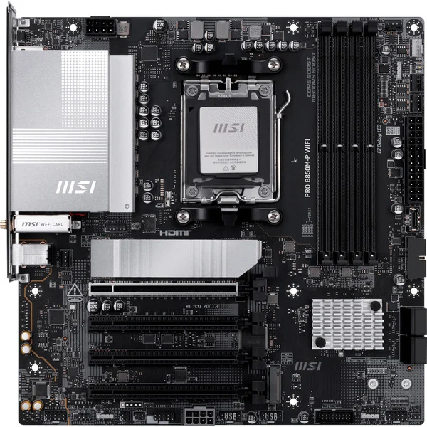 MSI PRO B850M-P WIFI, Mainboard - Bild 3