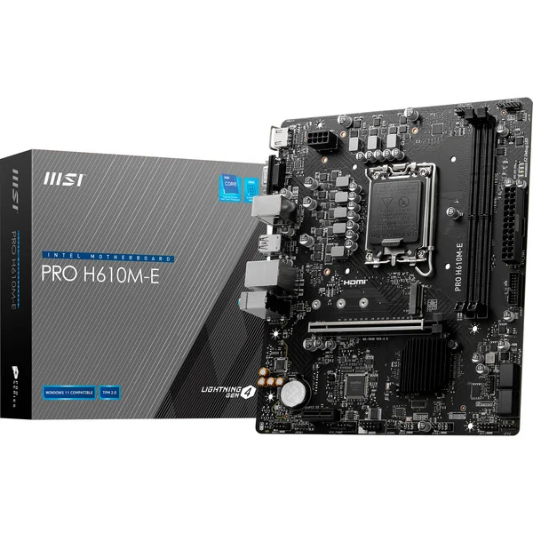 MSI PRO H610M-E, Mainboard