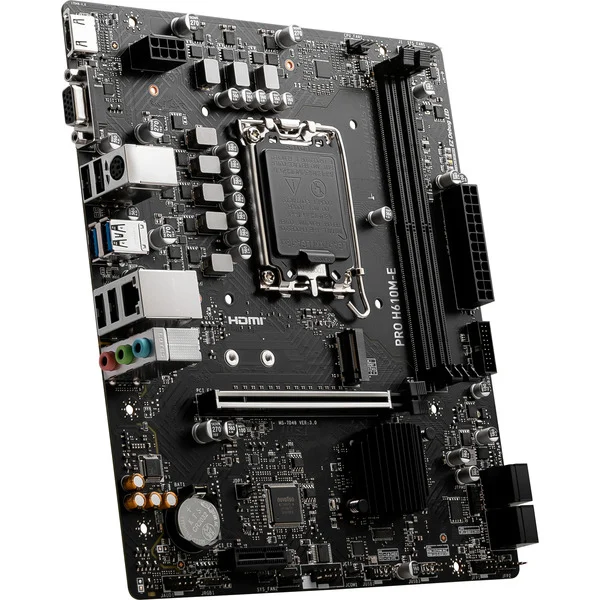MSI PRO H610M-E, Mainboard - Bild 3