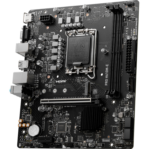 MSI PRO H610M-E, Mainboard - Bild 4