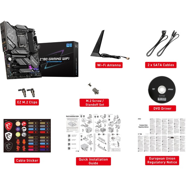 MSI Z790 GAMING PLUS WIFI, Mainboard - Bild 12