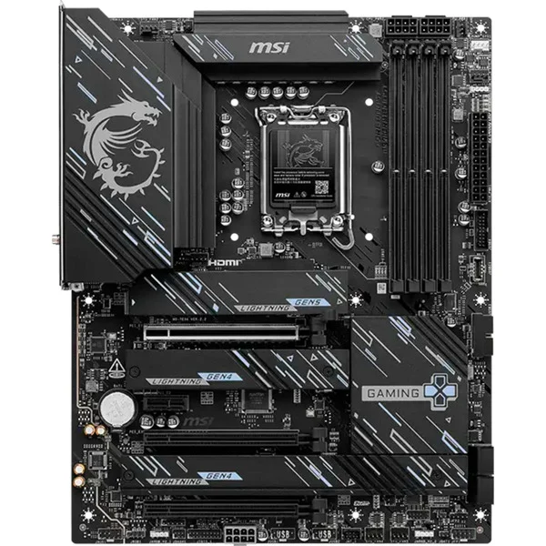 MSI Z890 GAMING PLUS WIFI6E, Mainboard - Bild 2