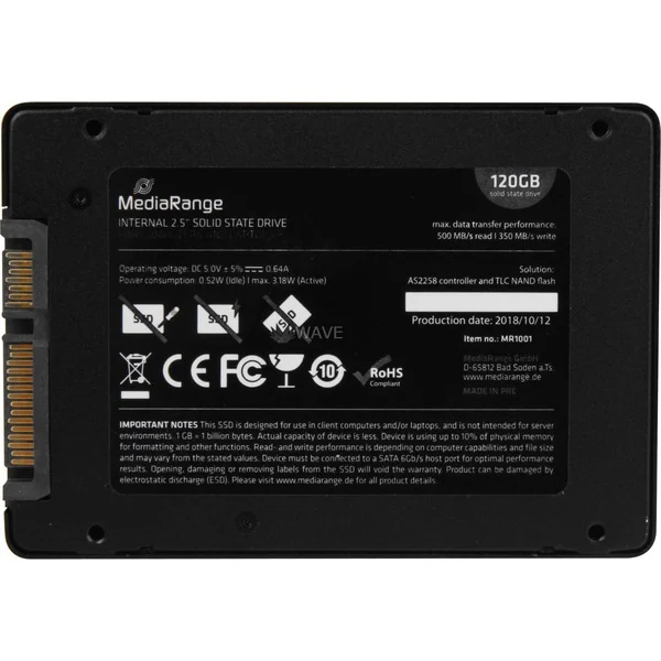 MediaRange MR1001 120 GB, SSD - Bild 3