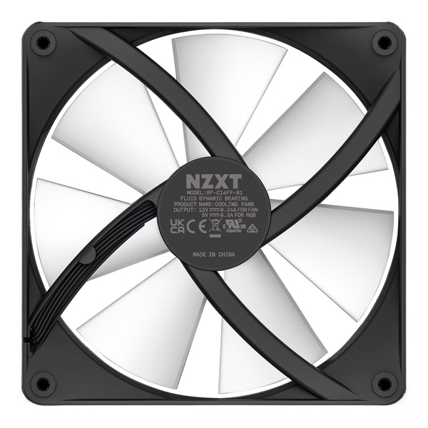 NZXT F140 RGB Core Single 140x140x26, Gehäuselüfter - Bild 4