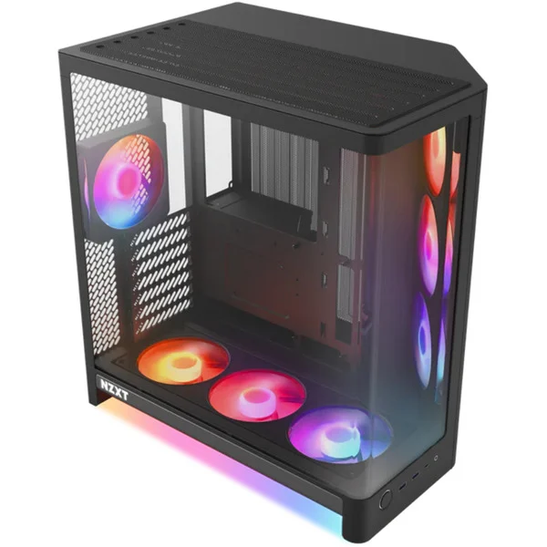 NZXT H6 RGB+ ( 2026 ) All Black, Tower-Gehäuse