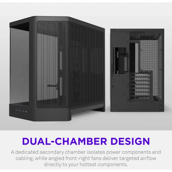 NZXT H6 RGB+ ( 2026 ) All Black, Tower-Gehäuse - Bild 3