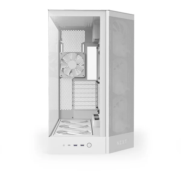 NZXT H9 Flow RGB+ , Tower-Gehäuse (weiß (matt), Temperd Glass x 2) - Bild 2