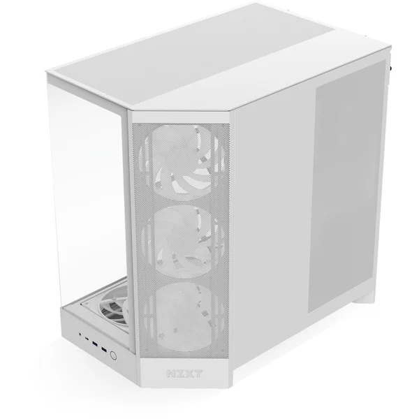 NZXT H9 Flow RGB+ , Tower-Gehäuse (weiß (matt), Temperd Glass x 2) - Bild 3