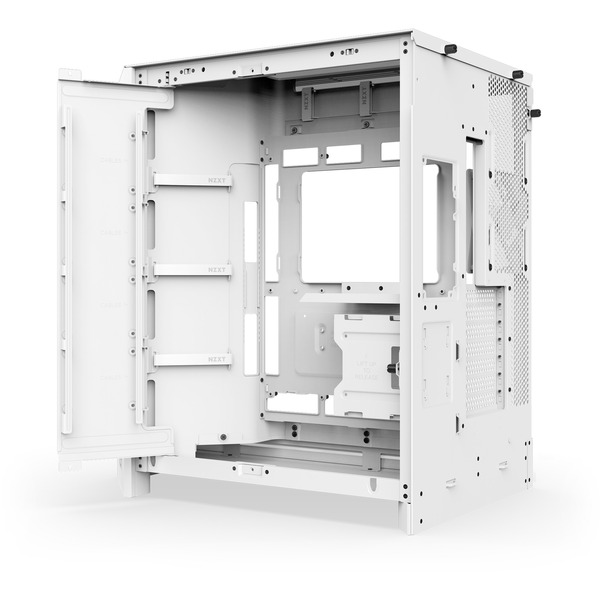 NZXT H9 Flow RGB+ , Tower-Gehäuse (weiß (matt), Temperd Glass x 2) - Bild 4
