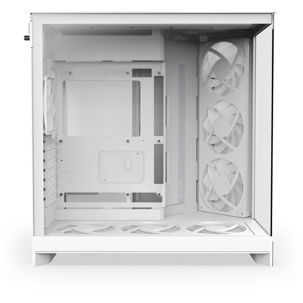 NZXT H9 Flow RGB+ , Tower-Gehäuse (weiß (matt), Temperd Glass x 2) - Bild 6
