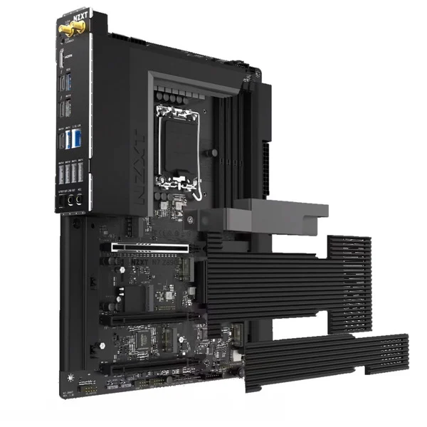 NZXT N7 Z890 Black, Mainboard - Bild 3