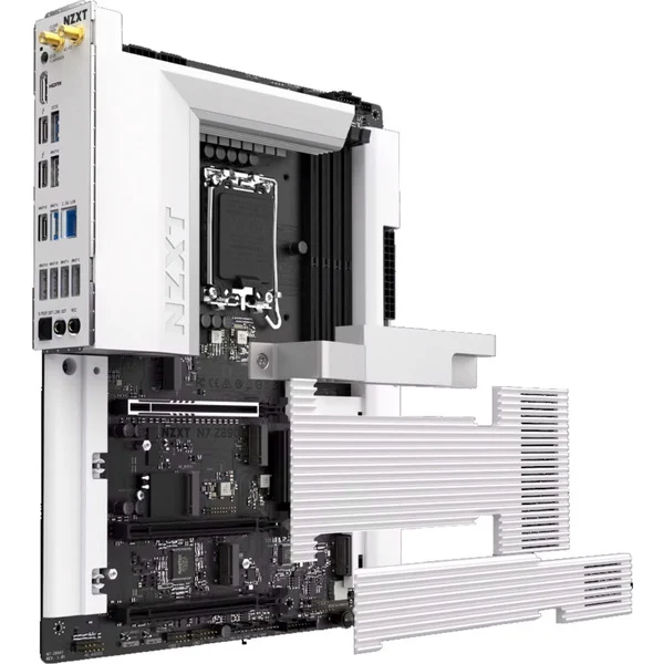 NZXT N7 Z890 White, Mainboard - Bild 3
