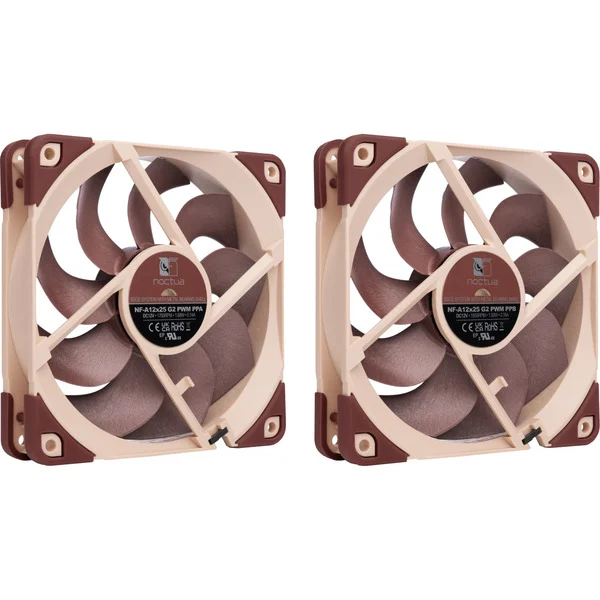 Noctua NF-A12x25 G2 PWM Sx2-PP, Gehäuselüfter - Bild 2