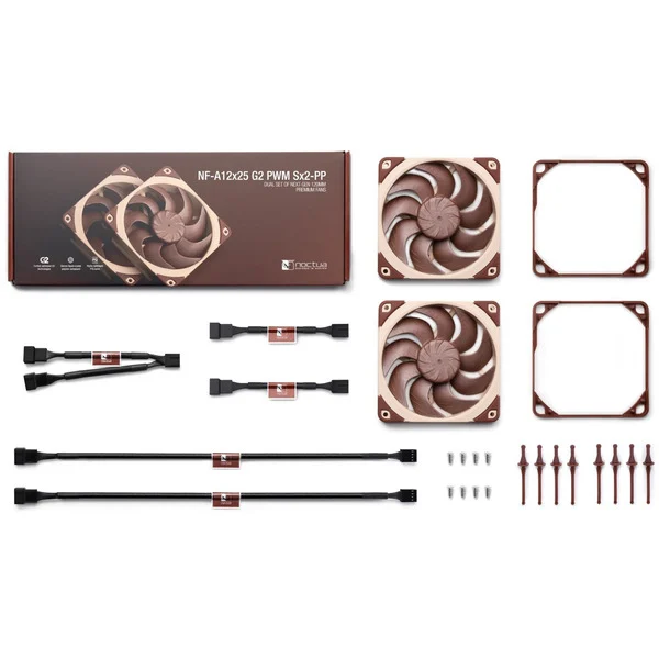 Noctua NF-A12x25 G2 PWM Sx2-PP, Gehäuselüfter - Bild 3