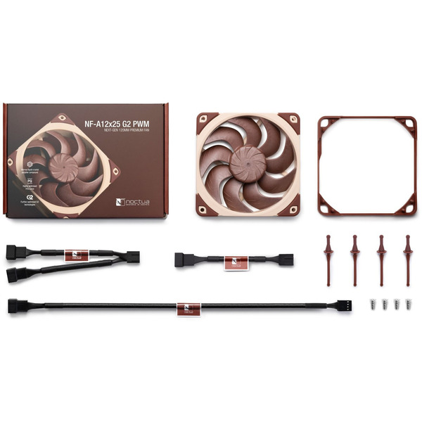 Noctua NF-A12x25 G2 PWM, Gehäuselüfter - Bild 4