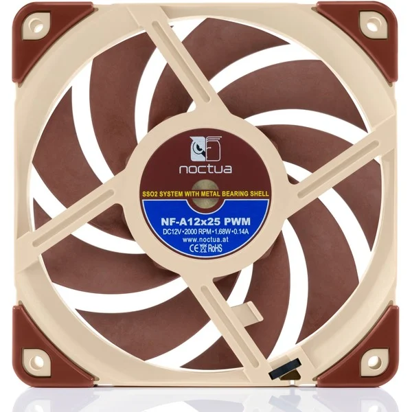 Noctua NF-A12x25 PWM, Gehäuselüfter - Bild 3