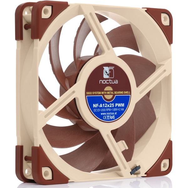 Noctua NF-A12x25 PWM, Gehäuselüfter - Bild 4