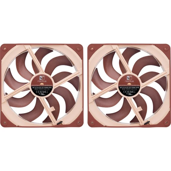 Noctua NF-A14x25 G2 PWM Sx2-PP, Gehäuselüfter - Bild 3