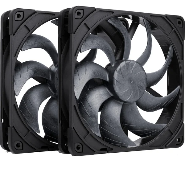 Noctua NF-A14x25 G2 PWM Sx2-PP chromax.black, Gehäuselüfter