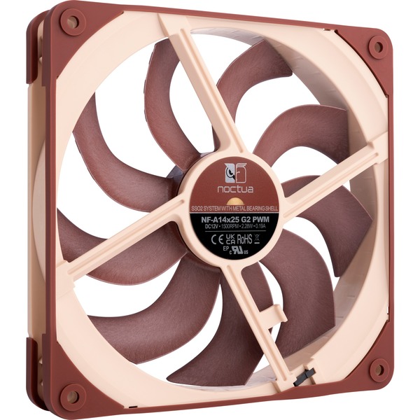 Noctua NF-A14x25 G2 PWM, Gehäuselüfter - Bild 4