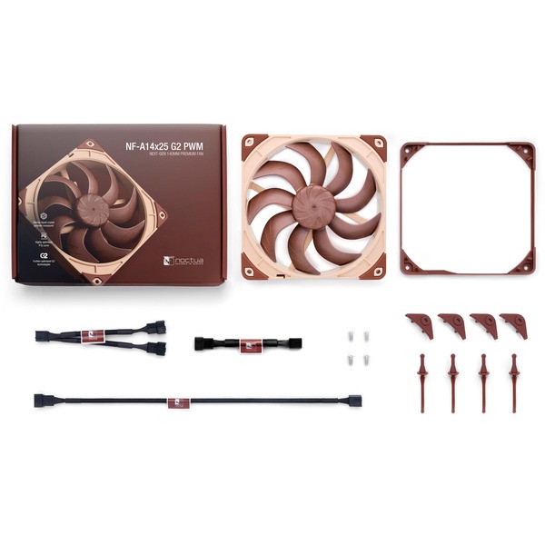 Noctua NF-A14x25 G2 PWM, Gehäuselüfter - Bild 5