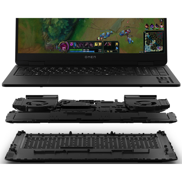 OMEN 16-ap0192ng, Gaming-Notebook (schwarz, AMD Ryzen 9 8940HX, NVIDIA GeForce RTX 5070, 16 GB DDR5, 1 TB (1 TB SSD), ohne Betriebssystem) - Bild 8