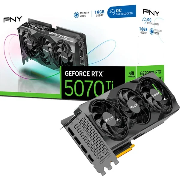 PNY GeForce RTX 5070 Ti OC, Grafikkarte