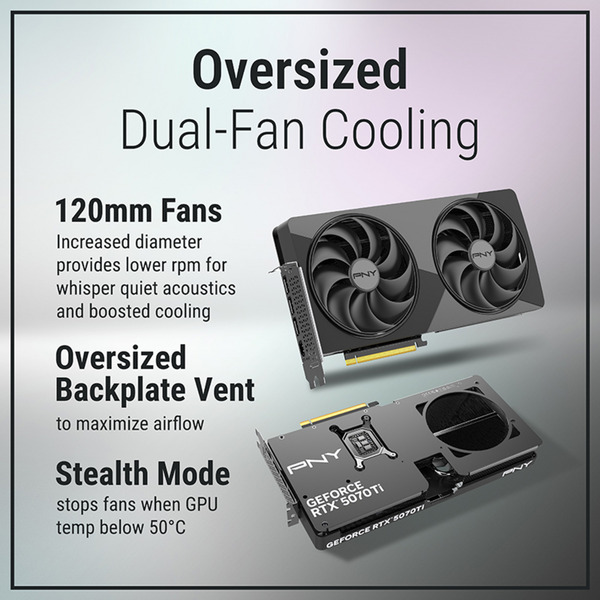 PNY GeForce RTX 5070 Ti Slim OC, Grafikkarte - Bild 16