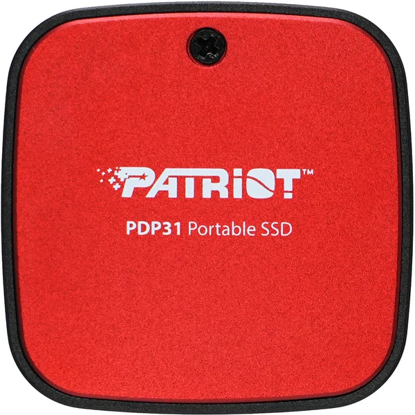 Patriot PDP31 Portable SSD 500 GB, Externe SSD (schwarz/rot, USB-C 3.2 Gen 2 (10 Gbit/s)) - Bild 3