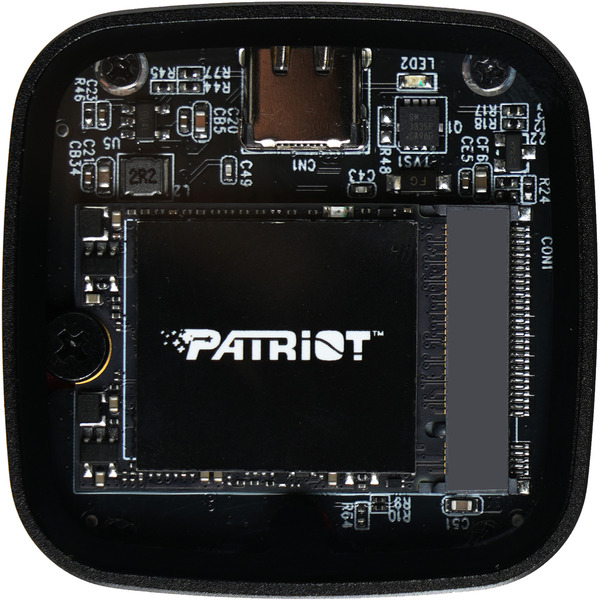 Patriot PDP31 Portable SSD 500 GB, Externe SSD (schwarz/rot, USB-C 3.2 Gen 2 (10 Gbit/s)) - Bild 4