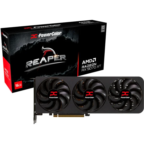 PowerColor Radeon RX 9070 XT Reaper 16GB, Grafikkarte