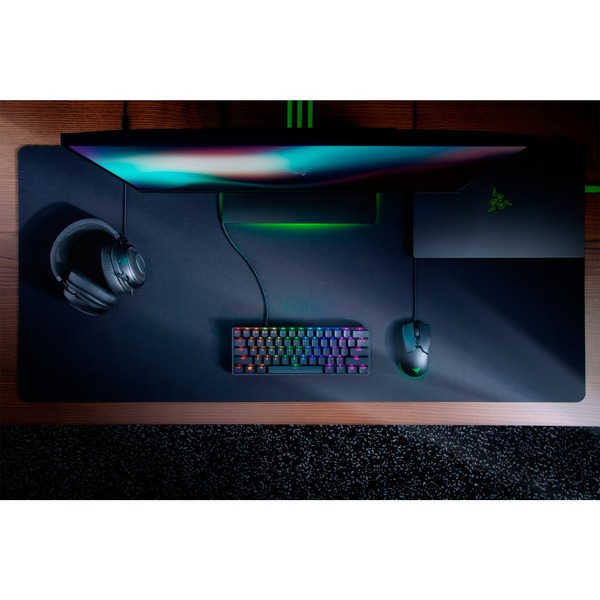 Razer Huntsman Mini, Gaming-Tastatur (schwarz, DE-Layout, Razer Clicky Optical (Purple)) - Bild 12