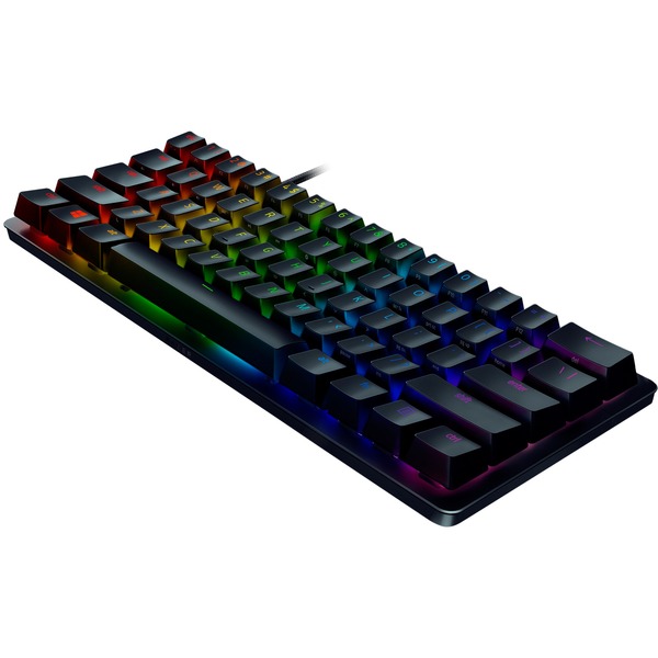 Razer Huntsman Mini, Gaming-Tastatur (schwarz, DE-Layout, Razer Clicky Optical (Purple)) - Bild 4