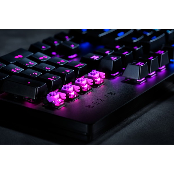 Razer Huntsman Mini, Gaming-Tastatur (schwarz, DE-Layout, Razer Clicky Optical (Purple)) - Bild 8