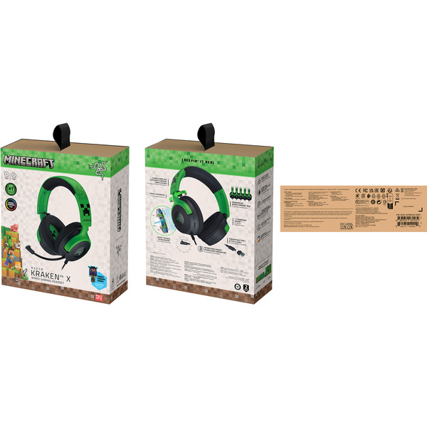 Razer Kraken V4 X - Minecraft Edition, Gaming-Headset - Bild 7